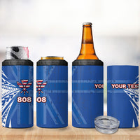 Personalised Hawaii 808 4 in 1 Can Cooler Tumbler Unique Style