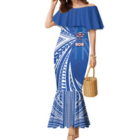 Personalised Hawaii 808 Family Matching Mermaid Dress and Hawaiian Shirt Unique Style