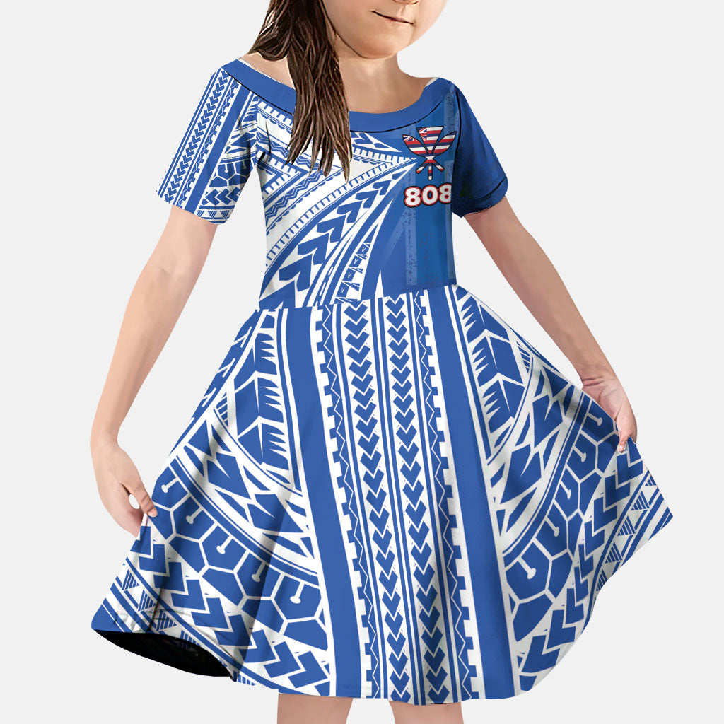 Personalised Hawaii 808 Family Matching Summer Maxi Dress and Hawaiian Shirt Unique Style