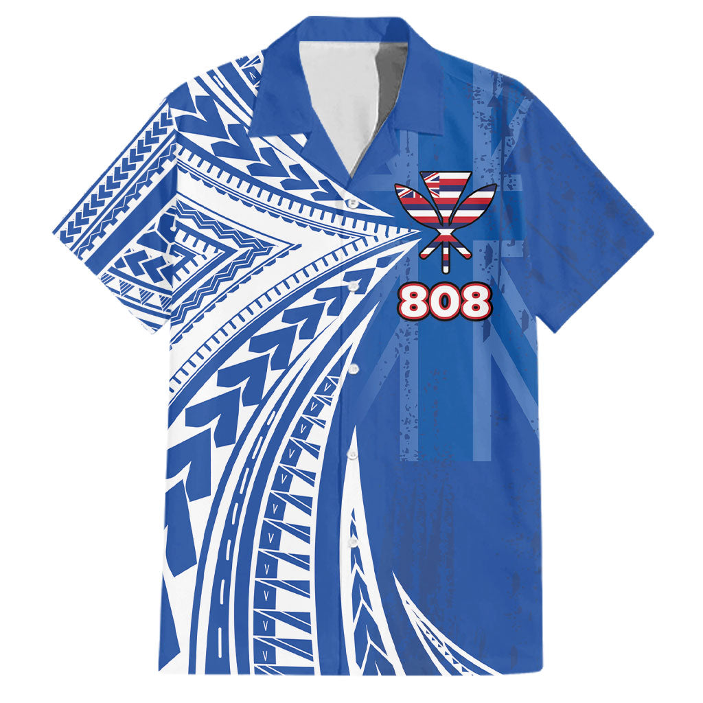 Personalised Hawaii 808 Family Matching Tank Maxi Dress and Hawaiian Shirt Unique Style