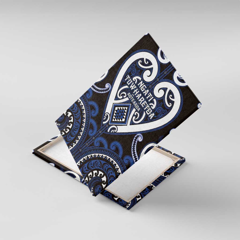 Aotearoa Ngati Tuwharetoa Canvas Wall Art Maori Tribal Pattern