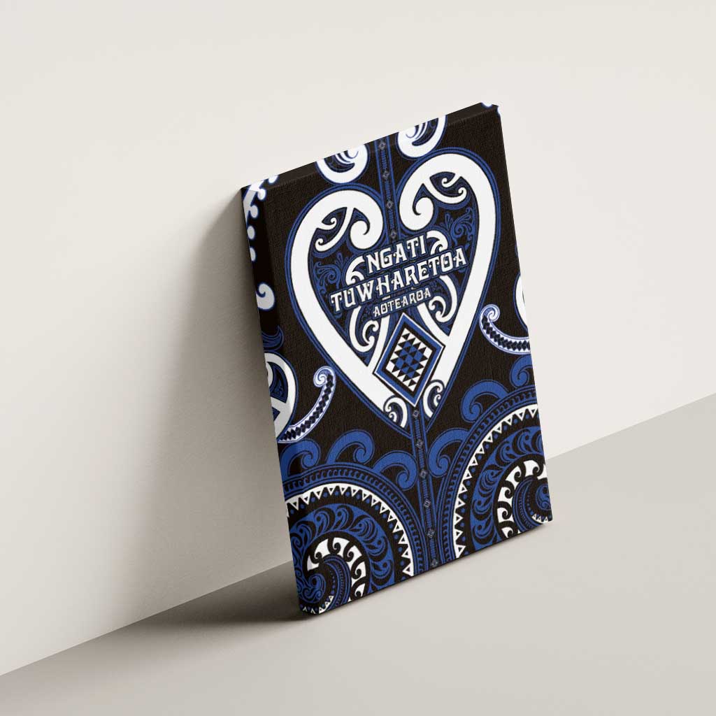 Aotearoa Ngati Tuwharetoa Canvas Wall Art Maori Tribal Pattern