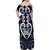 Custom Aotearoa Ngati Tuwharetoa Family Matching Off Shoulder Maxi Dress and Hawaiian Shirt Maori Tribal Pattern