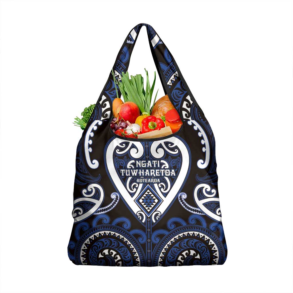 Aotearoa Ngati Tuwharetoa Grocery Bag Maori Tribal Pattern