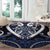 Aotearoa Ngati Tuwharetoa Round Carpet Maori Tribal Pattern