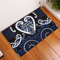 Aotearoa Ngati Tuwharetoa Rubber Doormat Maori Tribal Pattern