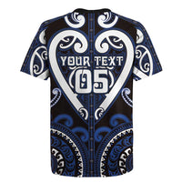 Custom Aotearoa Ngati Tuwharetoa Rugby Jersey Maori Tribal Pattern