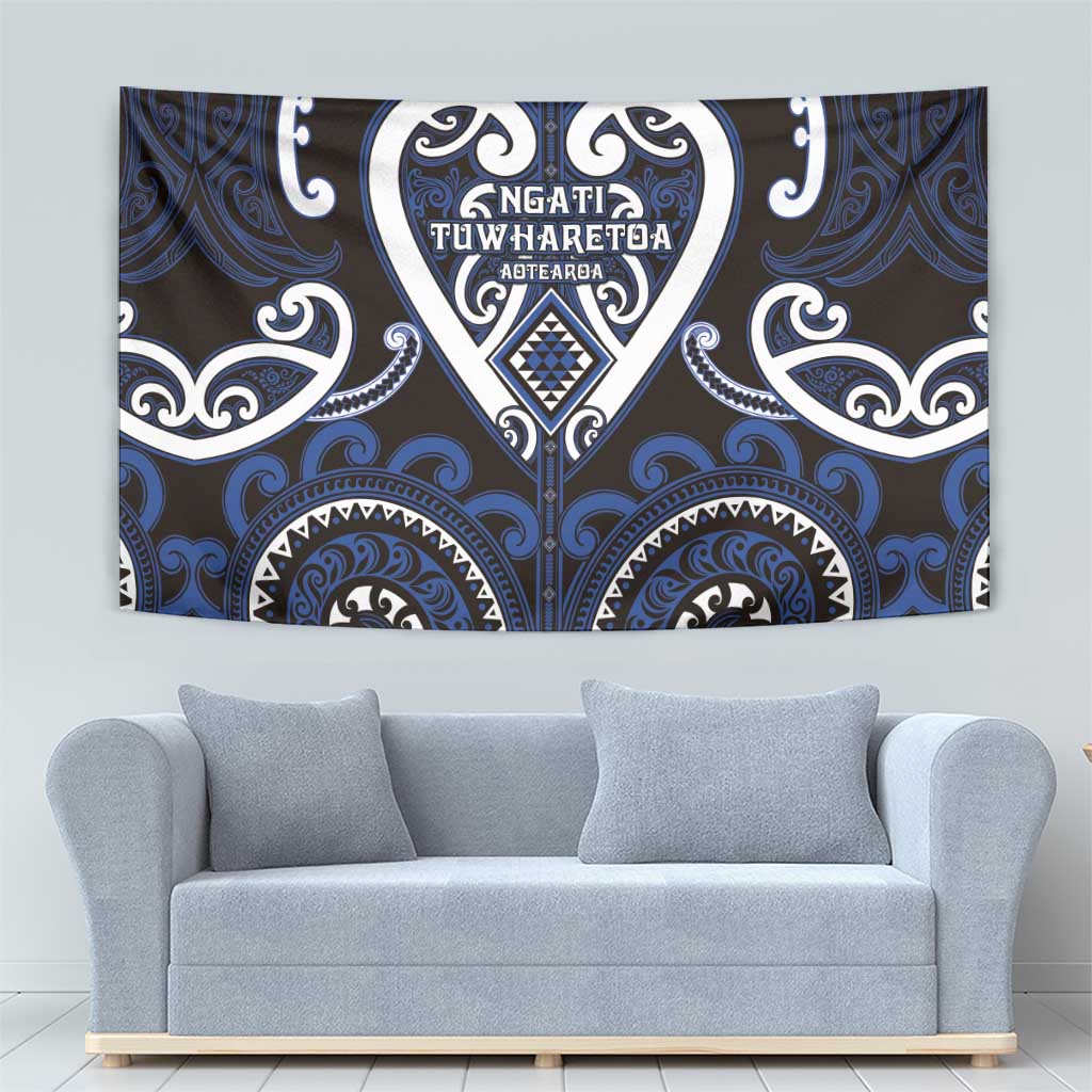 Aotearoa Ngati Tuwharetoa Tapestry Maori Tribal Pattern