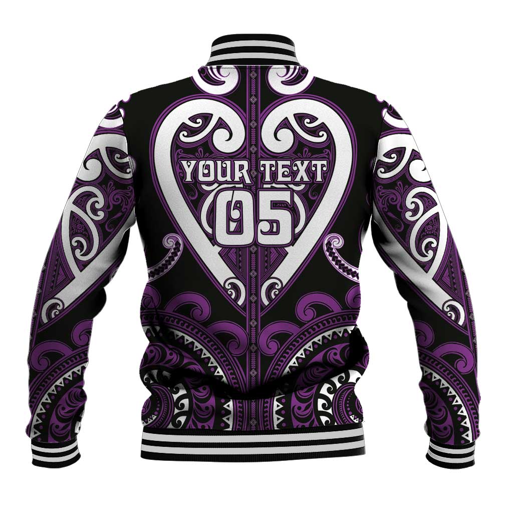 Custom Aotearoa Rangitane Baseball Jacket Maori Tribal Pattern