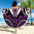Aotearoa Rangitane Beach Blanket Maori Tribal Pattern