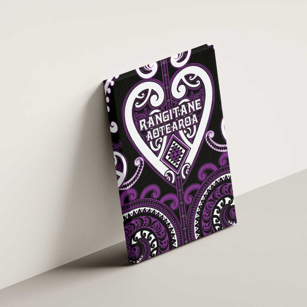 Aotearoa Rangitane Canvas Wall Art Maori Tribal Pattern