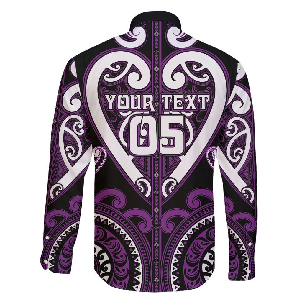 Custom Aotearoa Rangitane Family Matching Long Sleeve Bodycon Dress and Hawaiian Shirt Maori Tribal Pattern
