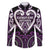 Custom Aotearoa Rangitane Family Matching Off Shoulder Maxi Dress and Hawaiian Shirt Maori Tribal Pattern