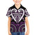 Custom Aotearoa Rangitane Family Matching Off Shoulder Maxi Dress and Hawaiian Shirt Maori Tribal Pattern