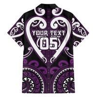 Custom Aotearoa Rangitane Hawaiian Shirt Maori Tribal Pattern
