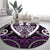 Aotearoa Rangitane Round Carpet Maori Tribal Pattern