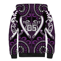Custom Aotearoa Rangitane Sherpa Hoodie Maori Tribal Pattern