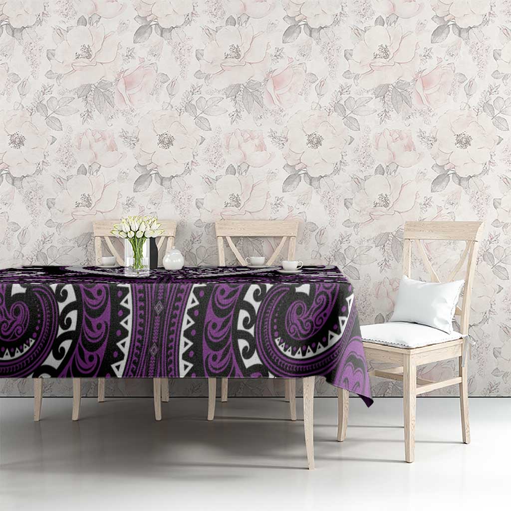 Aotearoa Rangitane Tablecloth Maori Tribal Pattern