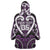 Custom Aotearoa Rangitane Wearable Blanket Hoodie Maori Tribal Pattern