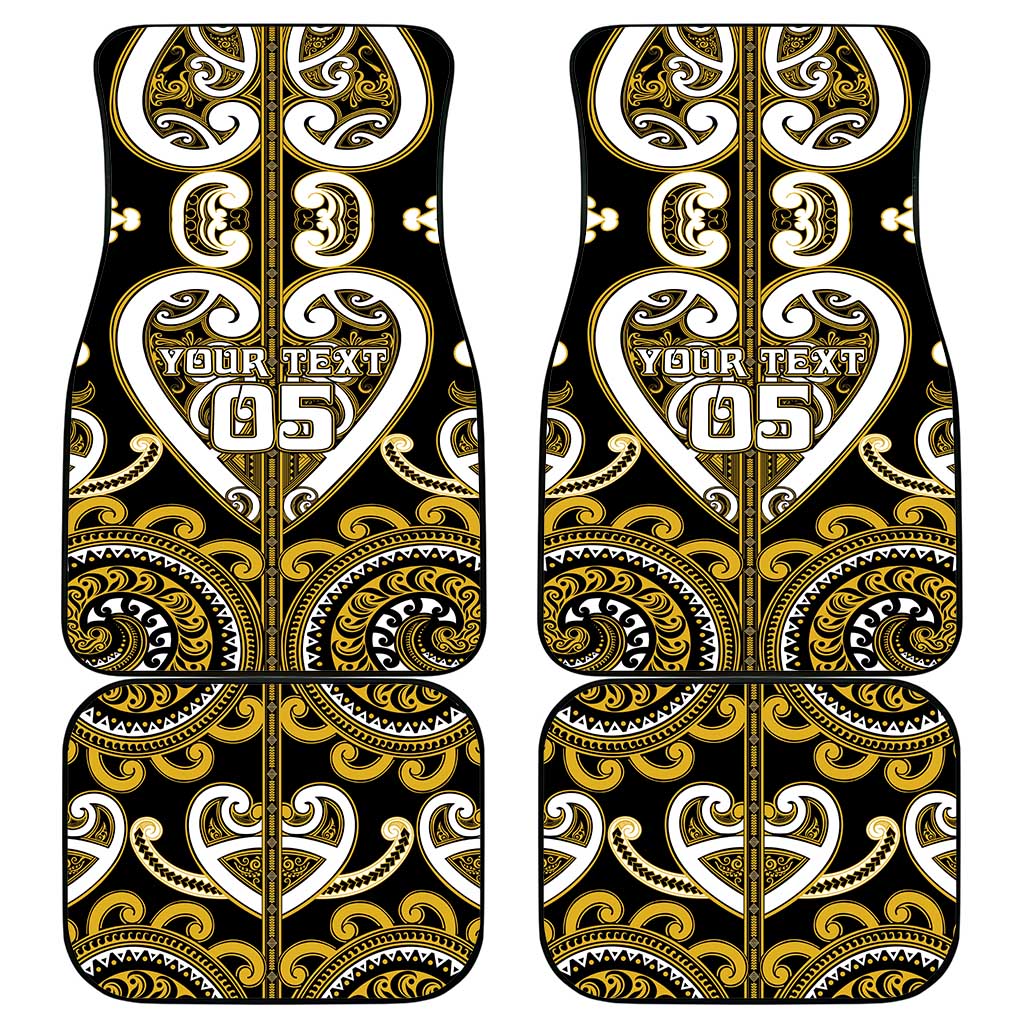 Aotearoa Taranaki Car Mats Maori Tribal Pattern
