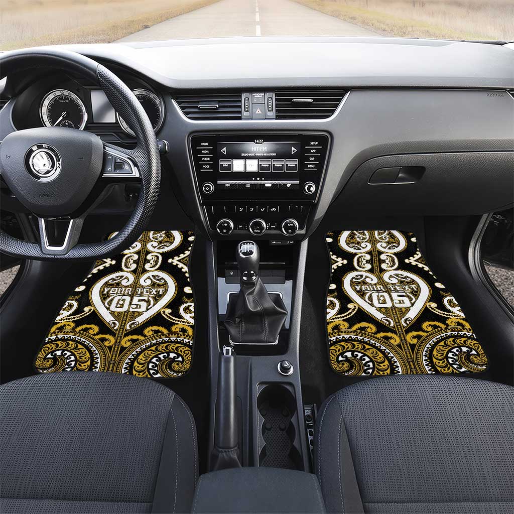 Aotearoa Taranaki Car Mats Maori Tribal Pattern