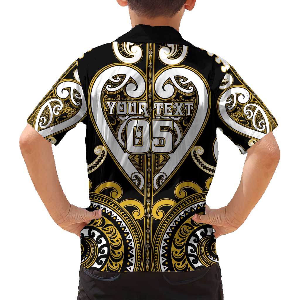 Custom Aotearoa Taranaki Family Matching Puletasi and Hawaiian Shirt Maori Tribal Pattern