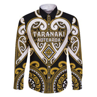 Custom Aotearoa Taranaki Family Matching Short Sleeve Bodycon Dress and Hawaiian Shirt Maori Tribal Pattern