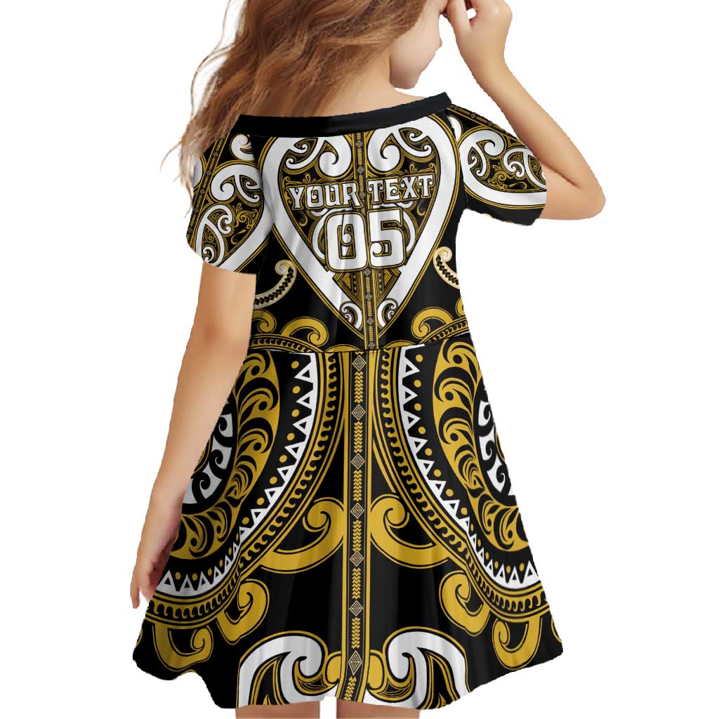 Custom Aotearoa Taranaki Family Matching Summer Maxi Dress and Hawaiian Shirt Maori Tribal Pattern