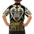 Custom Aotearoa Taranaki Hawaiian Shirt Maori Tribal Pattern