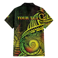 Personalised Fiji Lovoni Day Family Matching Mermaid Dress and Hawaiian Shirt 154th Years LT05 - Polynesian Pride