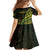 Personalised Fiji Lovoni Day Family Matching Off Shoulder Maxi Dress and Hawaiian Shirt 154th Years