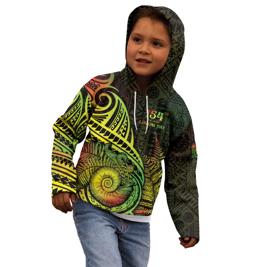 Personalised Fiji Lovoni Day Kid Hoodie 154th Years
