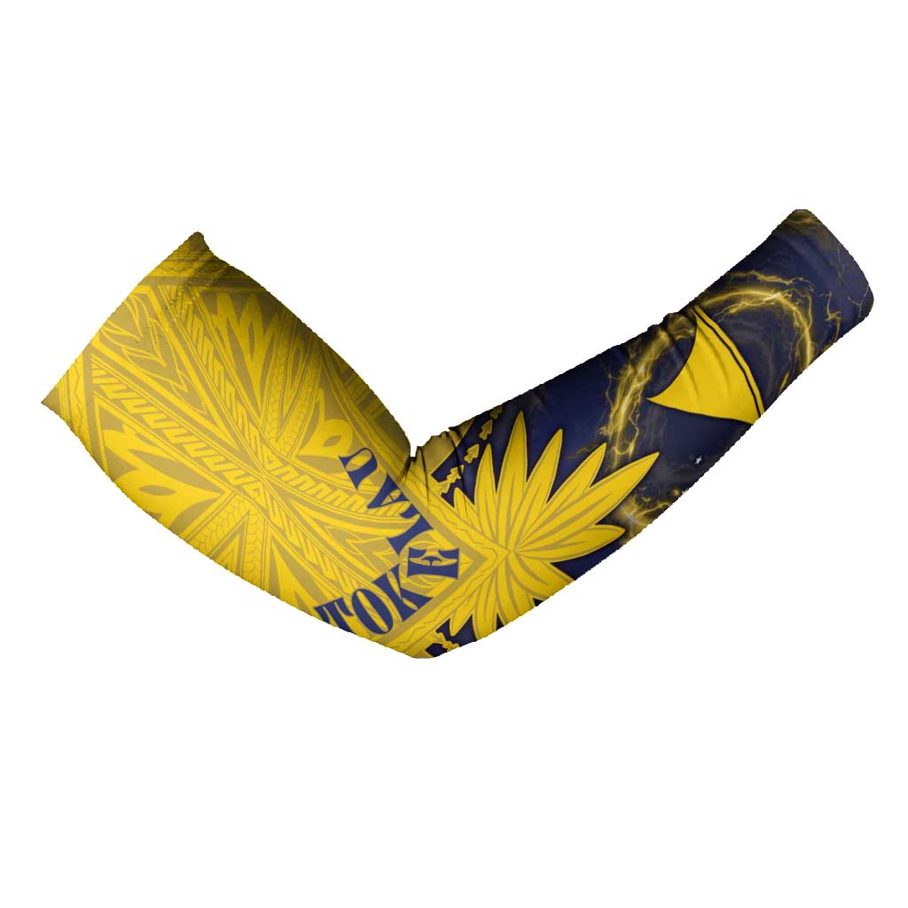 Tokelau Tokehega Day Arm Sleeves National Badge Special Style LT05 - Polynesian Pride