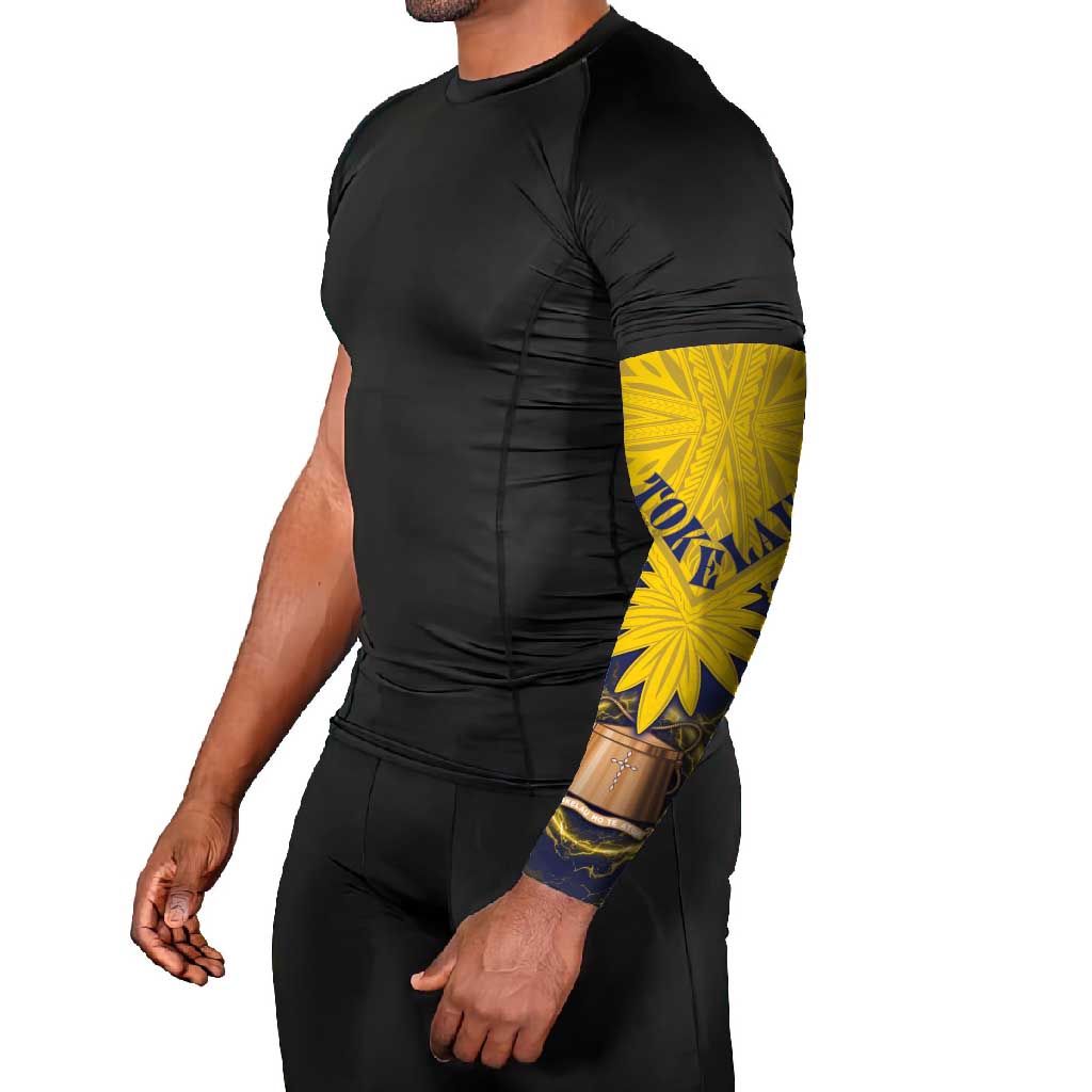 Tokelau Tokehega Day Arm Sleeves National Badge Special Style LT05 - Polynesian Pride