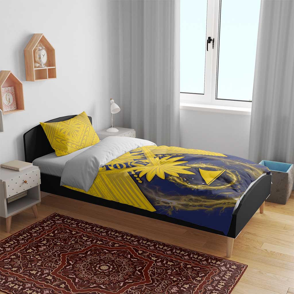 Tokelau Tokehega Day Bedding Set National Badge Special Style - Polynesian Pride