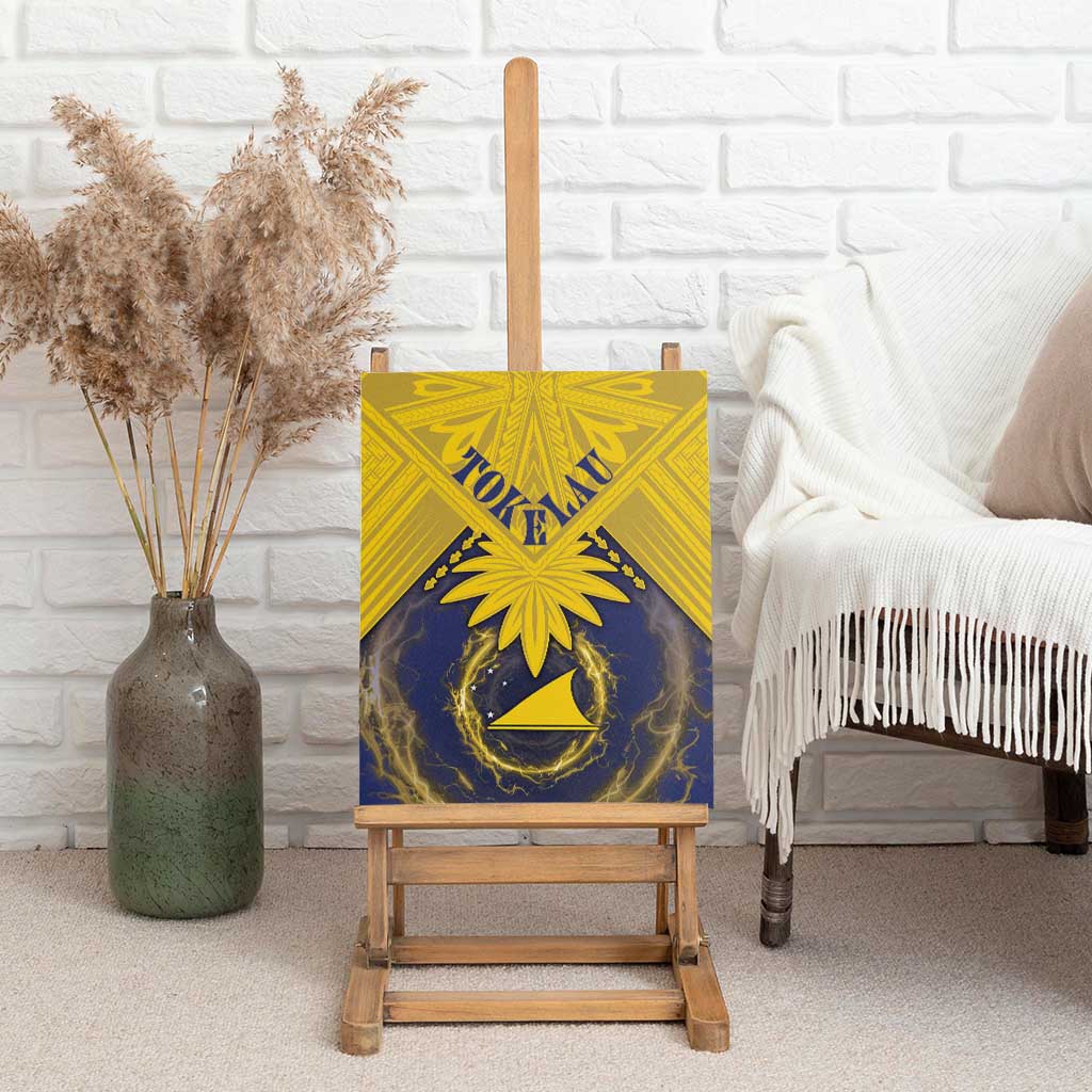 Tokelau Tokehega Day Canvas Wall Art National Badge Special Style - Polynesian Pride