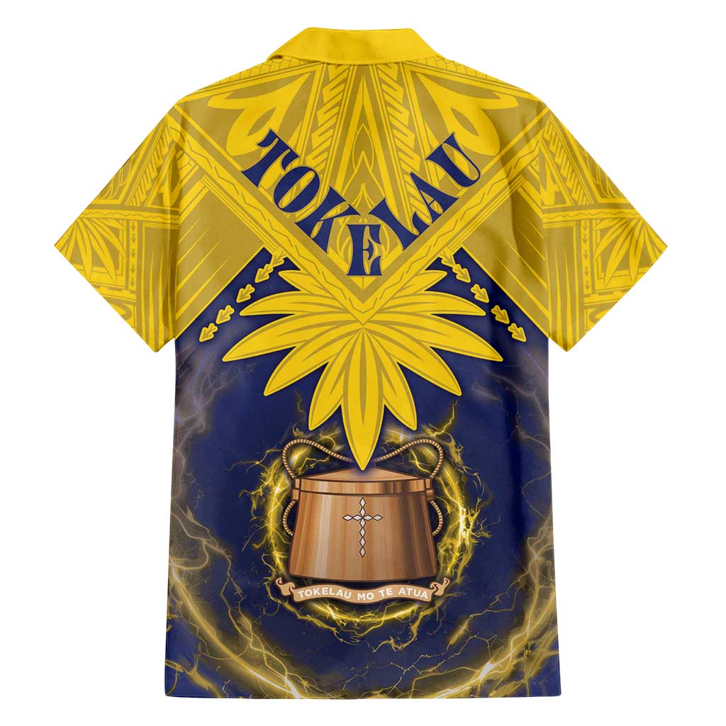 Tokelau Tokehega Day Family Matching Long Sleeve Bodycon Dress and Hawaiian Shirt National Badge Special Style LT05 - Polynesian Pride