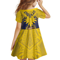 Tokelau Tokehega Day Family Matching Puletasi and Hawaiian Shirt National Badge Special Style LT05 - Polynesian Pride