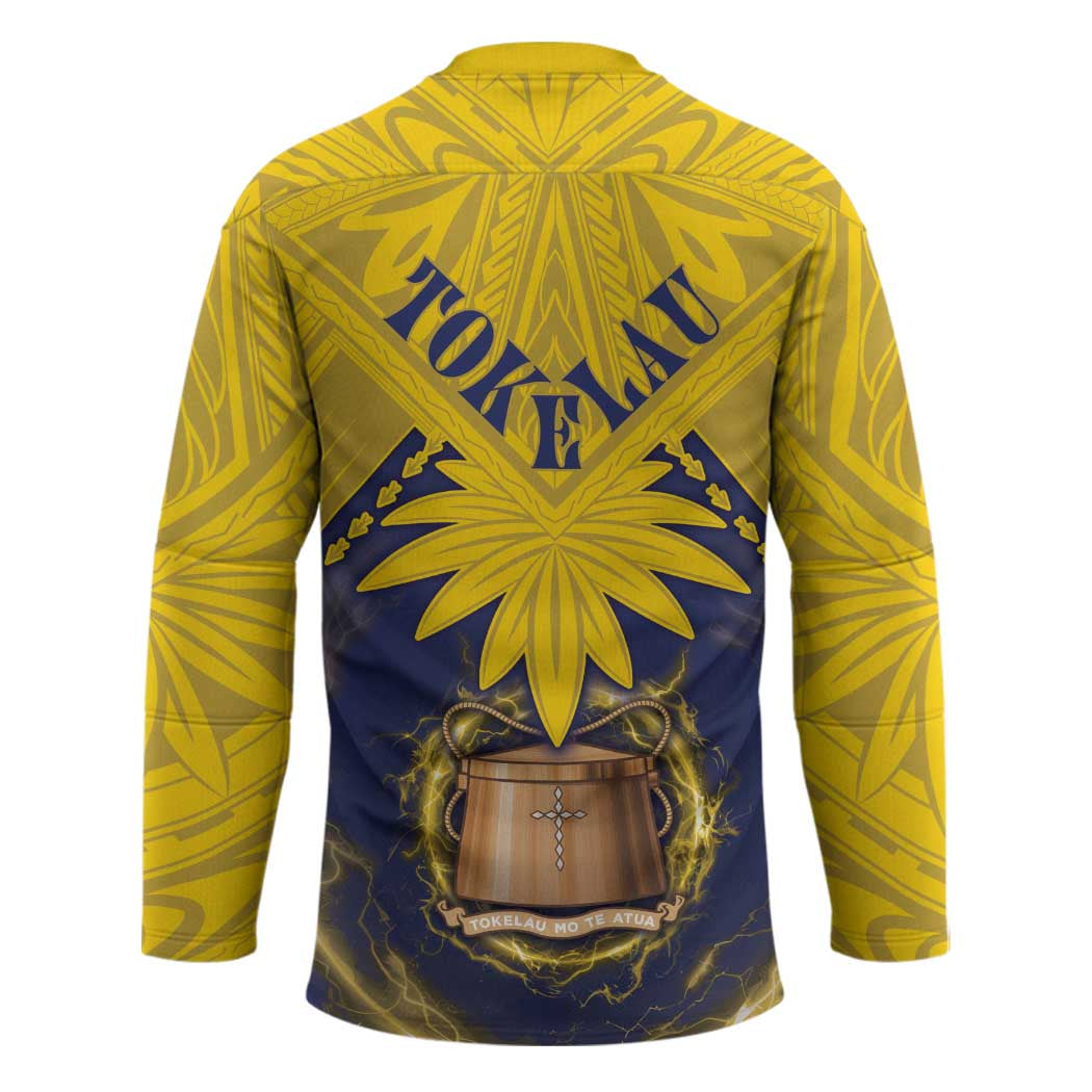 Tokelau Tokehega Day Hockey Jersey National Badge Special Style - Polynesian Pride