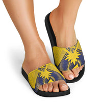 Tokelau Tokehega Day Slide Sandals National Badge Special Style - Polynesian Pride