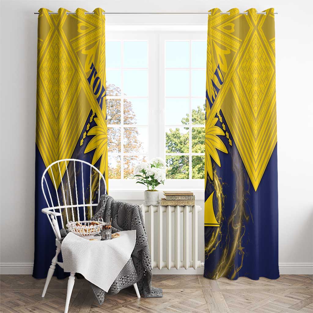 Tokelau Tokehega Day Window Curtain National Badge Special Style - Polynesian Pride