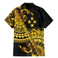 Kosrae Liberation Day Family Matching Mermaid Dress and Hawaiian Shirt Polynesian Floral Tattoo LT05 - Polynesian Pride