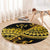 Kosrae Liberation Day Round Carpet Polynesian Floral Tattoo - Polynesian Pride