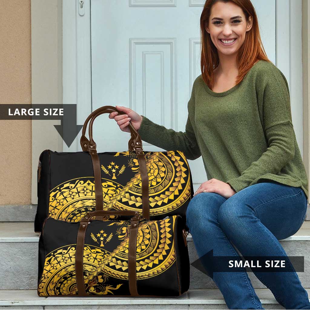 Kosrae Liberation Day Travel Bag Polynesian Floral Tattoo - Polynesian Pride