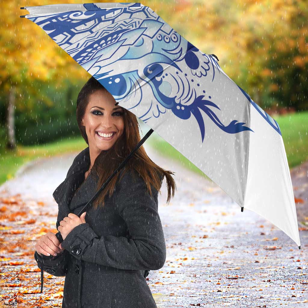 Pohnpei Liberation Day Umbrella Polynesian Floral Tattoo - Polynesian Pride