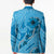 Hawaii Blue Hibiscus Pikake Lei Blazer - Polynesian Pride