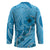 Hawaii Blue Hibiscus Pikake Lei Hockey Jersey - Polynesian Pride