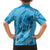 Hawaii Blue Hibiscus Pikake Lei Kid Hawaiian Shirt - Polynesian Pride