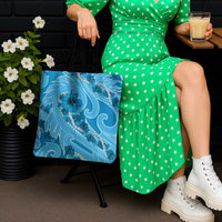 Hawaii Blue Hibiscus Pikake Lei Tote Bag - Polynesian Pride