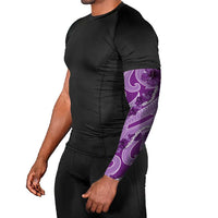 Hawaii Violet Hibiscus Pikake Lei Arm Sleeves - Polynesian Pride